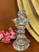 Handcrafted German Silver Utsav Jyoti Samai diya stand.