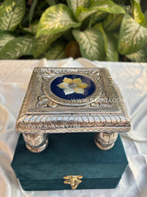 Pure Silver Meenakari Chowki