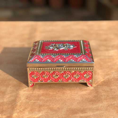 Enamel Jewellery Box