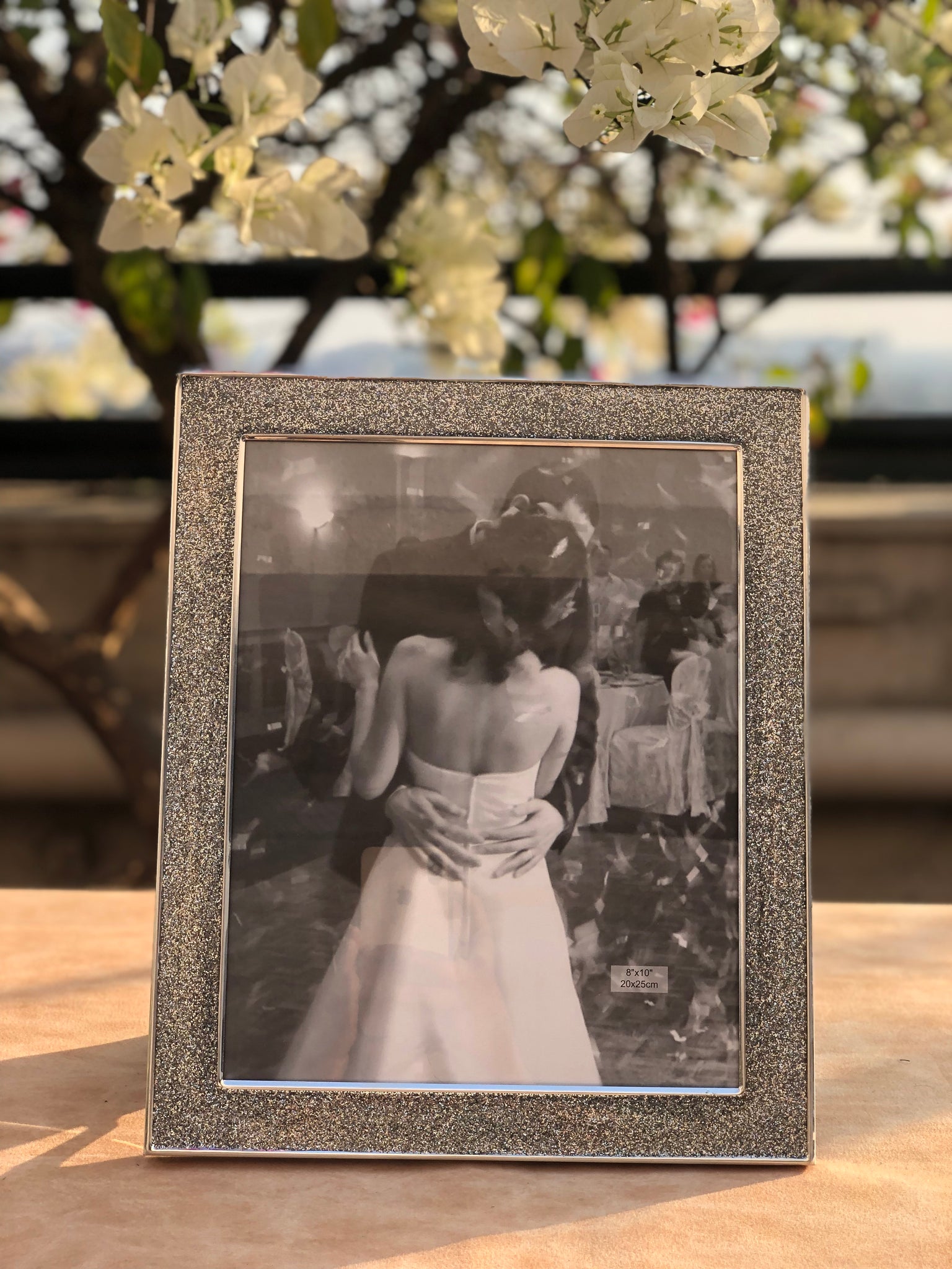 Sparkling Silver-Plated Photoframe