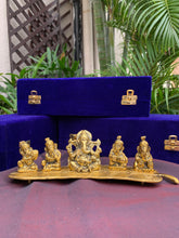 Musical 5 Ganesha on Leaf