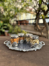 Single Border Glass Jar