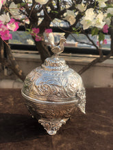 Peacock Ornamental Box- Round