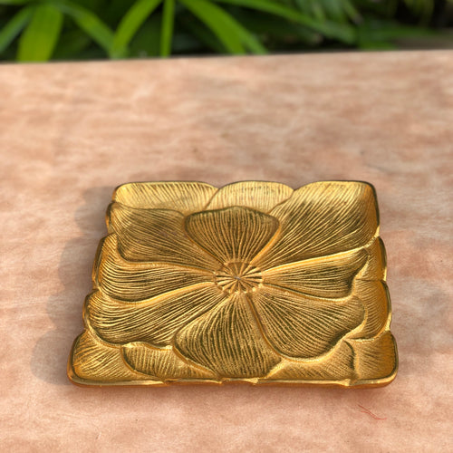 Gold Lotus Platter