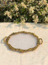 Metal & Fibre Tray- Oval