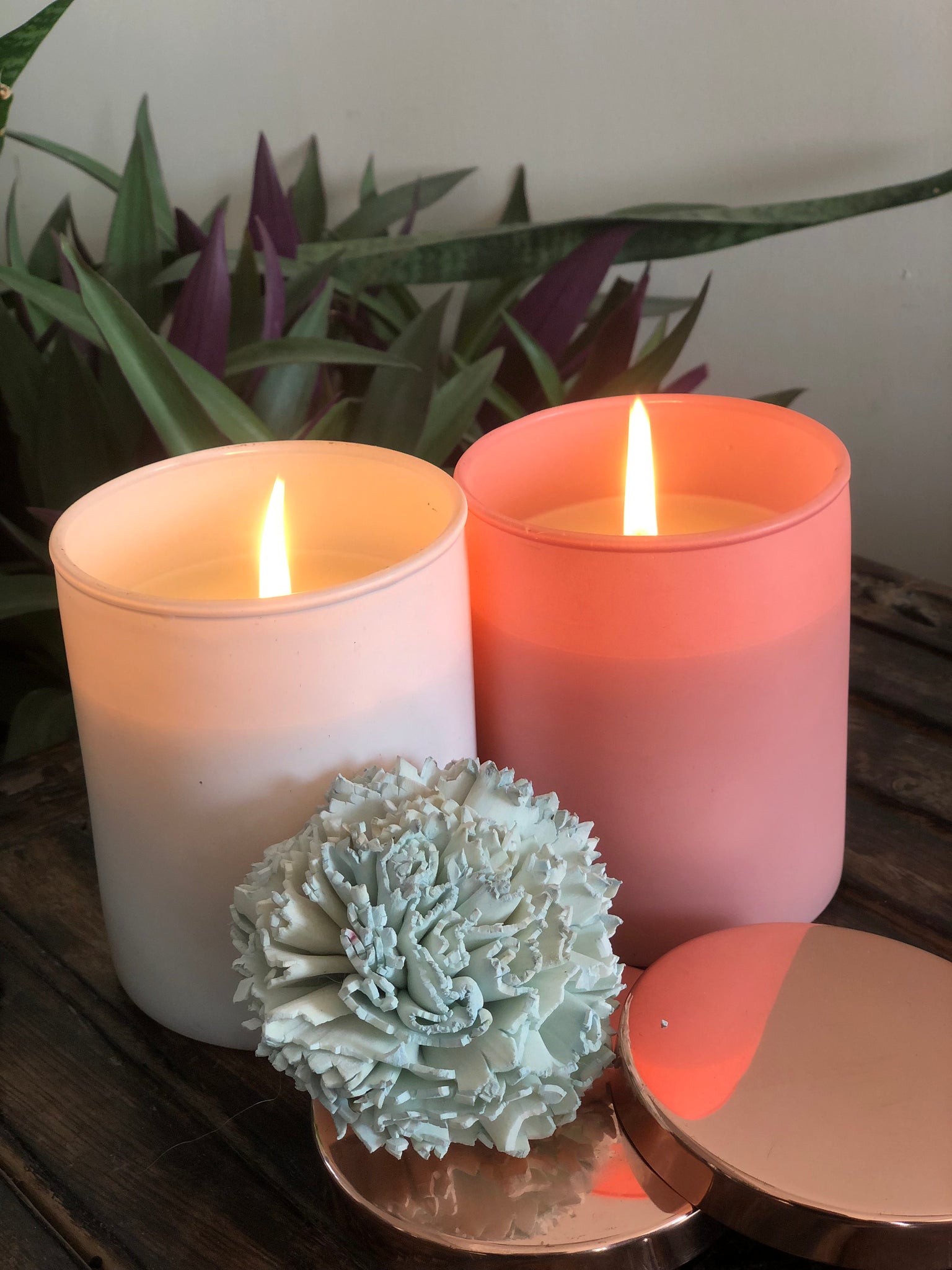 Scented Jar Candle with Lid