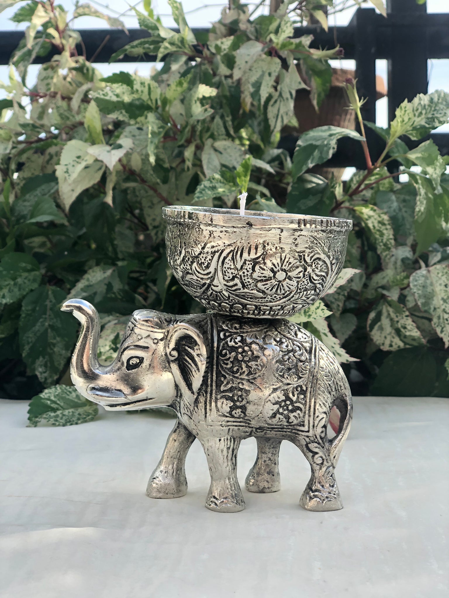 Elephant Candle bowl