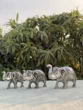 Baby Elephant Statue- Silver - Barn 14