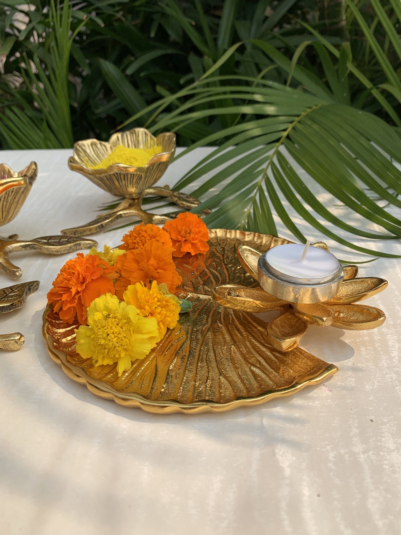 Bloom Puja Plate - Barn 14