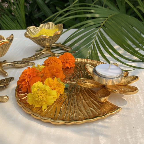 Bloom Puja Plate - Barn 14