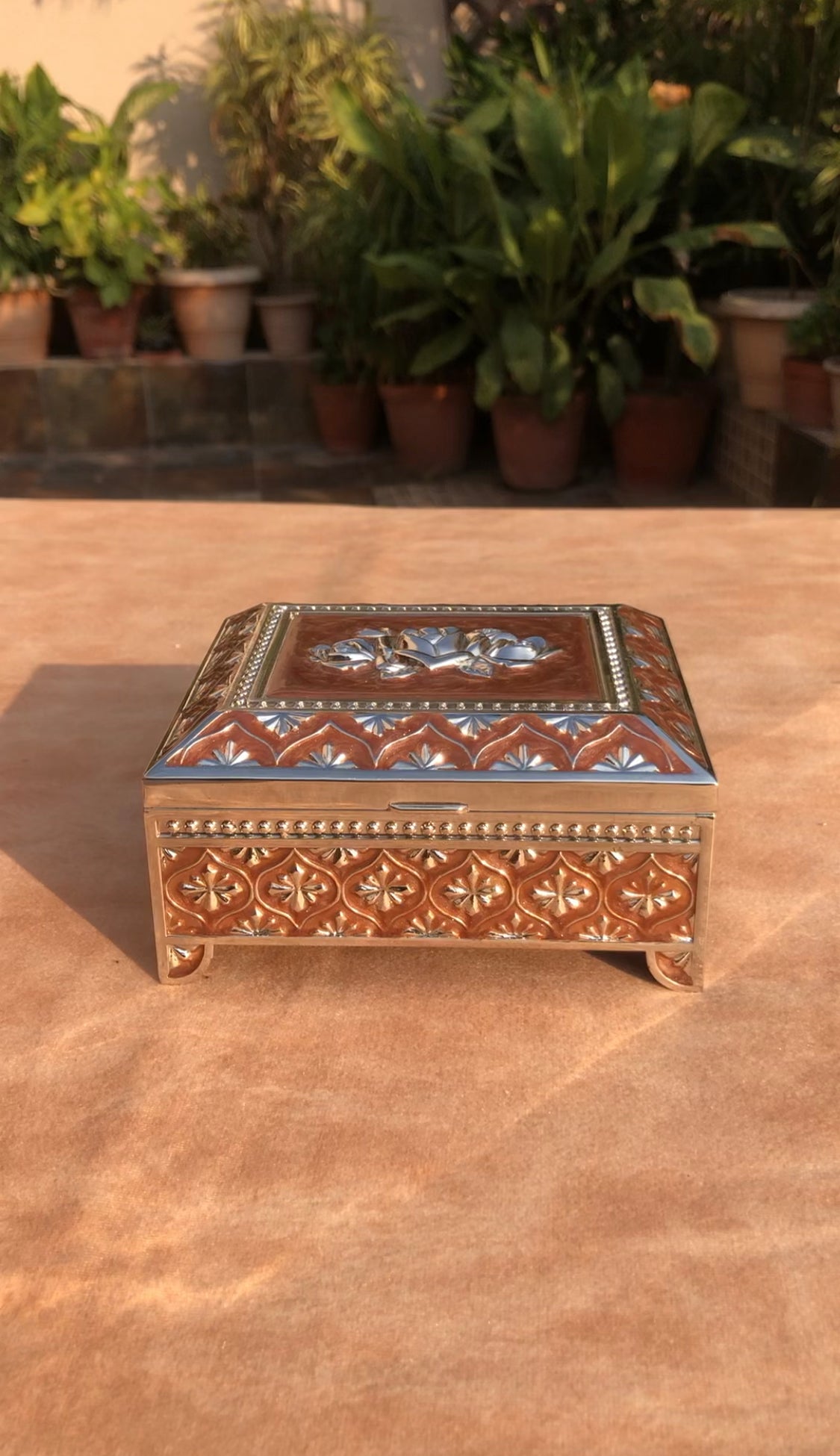 Enamel Jewellery Box