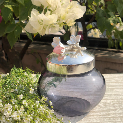 Tulip Glass Jar