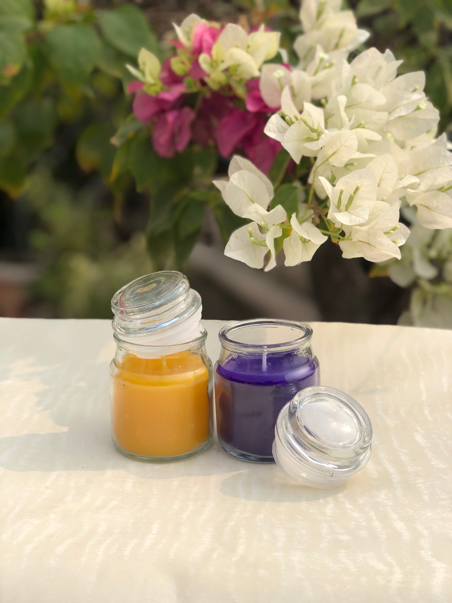 Scented Glass Jar Candles