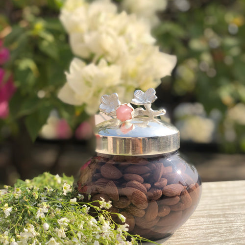 Tulip Glass Jar